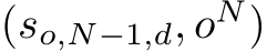  (so,N−1,d, oN)