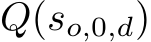  Q(so,0,d)