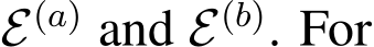  E(a) and E(b). For