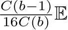  C(b−1)16C(b) E