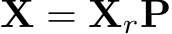 �X = XrP