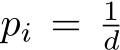  pi = 1d