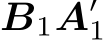  B1A′1