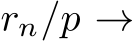  rn/p →