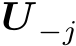 �U′−j