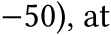  −50), at