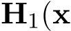  H1(x