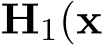  H1(x