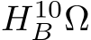  H10B Ω