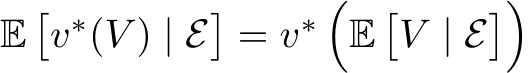 E�v∗(V ) | E�= v∗ �E�V | E��