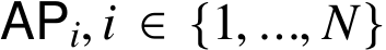  APi, i ∈ {1, ..., N}