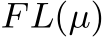 FL(µ)