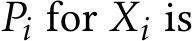  Pi for Xi is