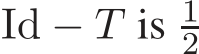  Id − T is 12