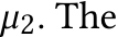  µ2. The