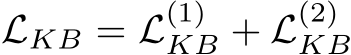 LKB = L(1)KB + L(2)KB