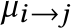  µi→j