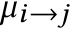  µi→j