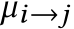  µi→j