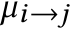  µi→j