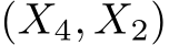  (X4, X2)