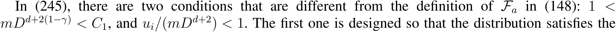  Fa in (148): 1 <mDd+2(1−γ) < C1, and ui/(mDd+2) < 1