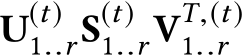  U(t)1..rS(t)1..rVT,(t)1..r