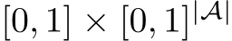 [0, 1] × [0, 1]|A|