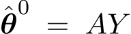 θ0 = AY