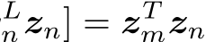 Lnzn] = zTmzn