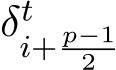 δti+ p−12