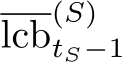 lcb(S)tS−1 