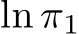  ln π1