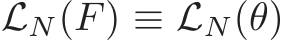  LN(F) ≡ LN(θ)