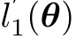  l′1(θ)