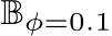  Bφ=0.1