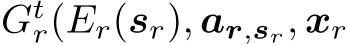  Gtr(Er(sr), ar,sr, xr