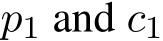  p1 and c1