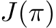  J(π)