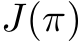  J(π)