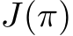  J(π)