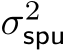  σ2spu