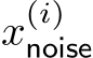  x(i)noise