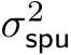  σ2spu