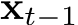  xt−1