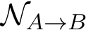  NA→B