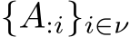  {A:i}i∈ν