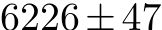  6226±47