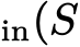 in(S