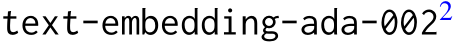  text-embedding-ada-0022